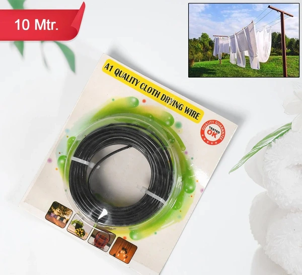 HIGH QUALITY CLOTH DRYING WIRE 10MTR