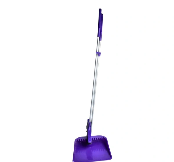 LONG HANDLE DUSTPAN AND BRUSH 2 PIECE SET FOR SWEEPING CLEANING HOME OFFICE