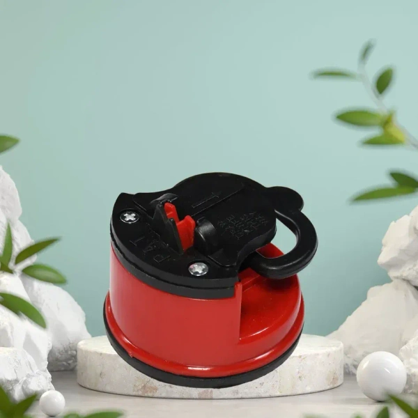 MINI KNIFE SHARPENER WITH SUCTION PAD