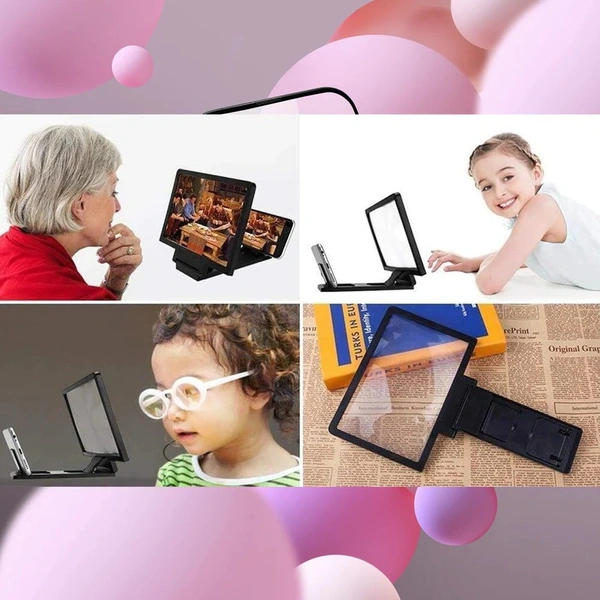 Mobile Phone Video Screen Magnifier Amplifier for Eyes Protection
