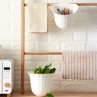 Mounted Multifunction Waste Bin Storage Bucket Hanging Trash Can Garbage Bin