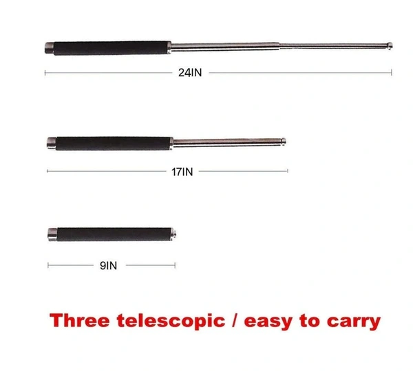 MULTI-FUNCTION COLLAPSIBLE SELF DEFENSE STICK