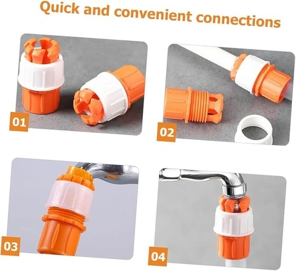 Multifunction Faucet Pipe Connector Water Hose Pipe connector Leak-Free Connection Universal Fit for Kitchen, Garden, and Outdoor Use