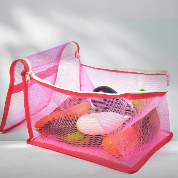 Nylon Fruit Bag Foldable Bag Is Protect Your Fruit Bag All Type Use Bag For Home & Kitchen Use
