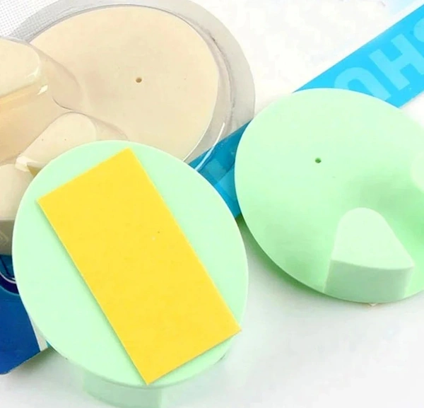 (Pack Of 2 )PLASTIC ADHESIVE CABLE PLUG HOOK