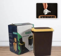PLASTIC PUSH N PEDAL DUSTBIN ( 7 LTR. )
