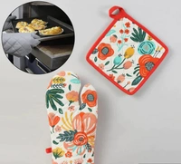 Professional Cotton Oven Mitt gloves, oven gloves