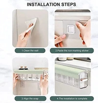 QUIRK DRAWER UNDERWEAR ORGANIZER DIVIDER, WALL MOUNT 5 CELL DRAWER STORAGE BOXES AND ACRYLIC ORGANIZERS FOR LINGERIE, SOCKS, TIES, DATA CABLE, SPICES ORGANIZATION AND STORAGE.