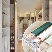 QUIRK DRAWER UNDERWEAR ORGANIZER DIVIDER, WALL MOUNT 5 CELL DRAWER STORAGE BOXES AND ACRYLIC ORGANIZERS FOR LINGERIE, SOCKS, TIES, DATA CABLE, SPICES ORGANIZATION AND STORAGE.