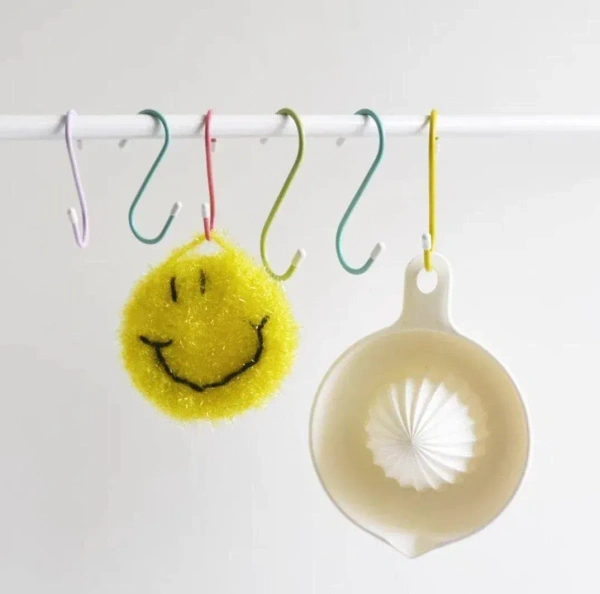 S Shape Metal Hooks for Hanging (6 Pcs Set)