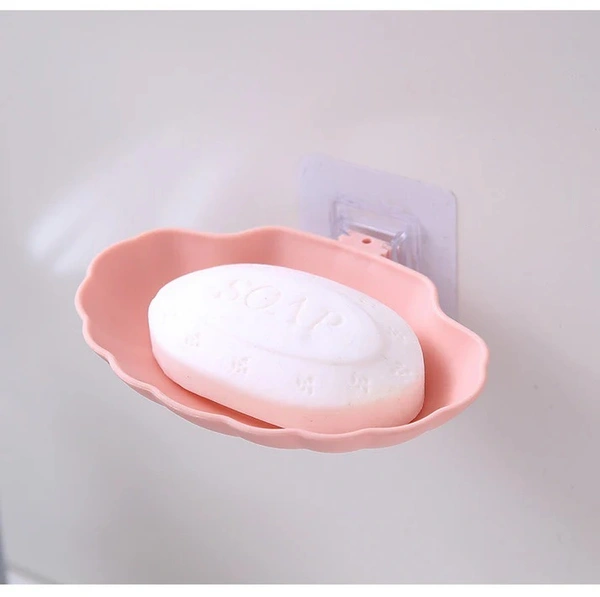 Sea Shell Wall Mounted Soap Rack - Drain Bathroom Rack
