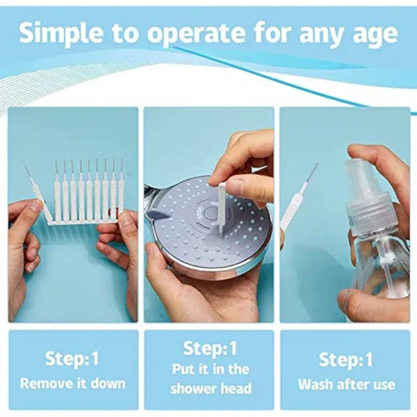 Shower Nozzle Cleaning Brush (10 pcs)