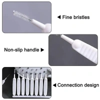 Shower Nozzle Cleaning Brush (10 pcs)