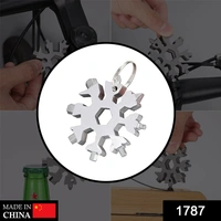 Snowflake Multi-Tool Stainless Steel Snowflake Bottle Opener