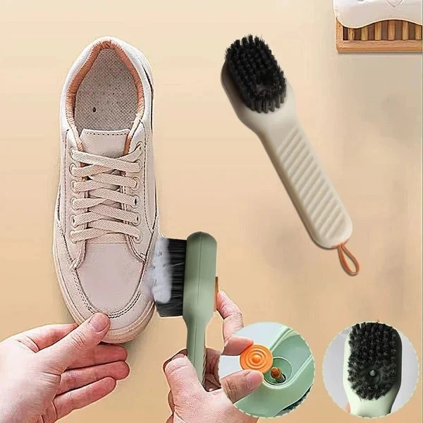 Soap Dispensing Shoe Cleaning Brush