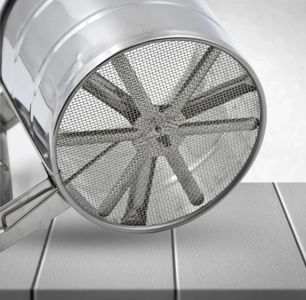 STAINLESS STEEL FLOUR SIFTER, ATTA CHALNI