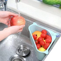 Triangular Multi Functional Drainer Shelf Sink Storage Holder