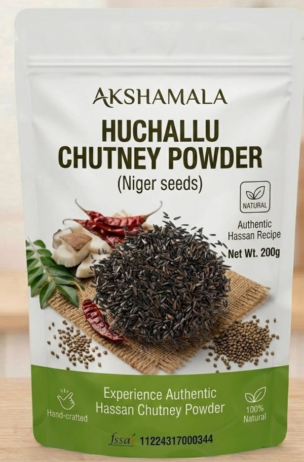 Niger seeds(huchalu )chutney powder