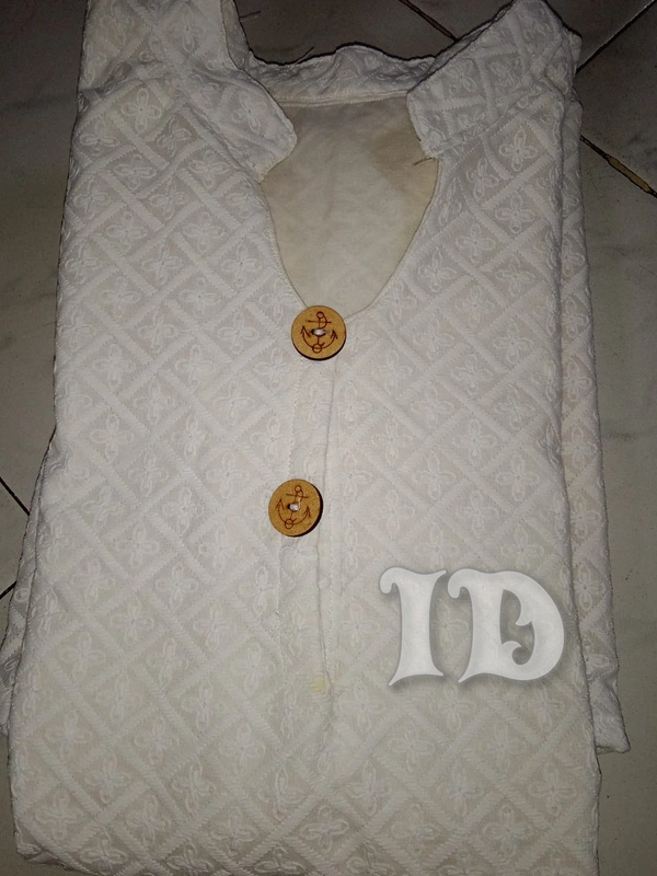 1084/white Hakoba Kurti - large