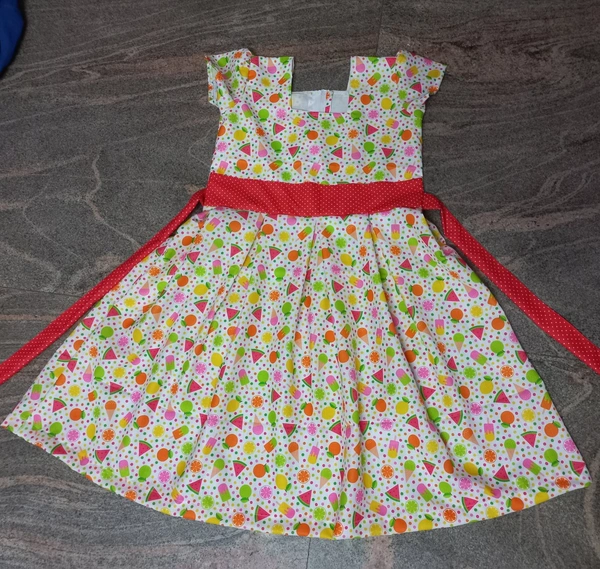 1220/popsicle Frock - 2yr