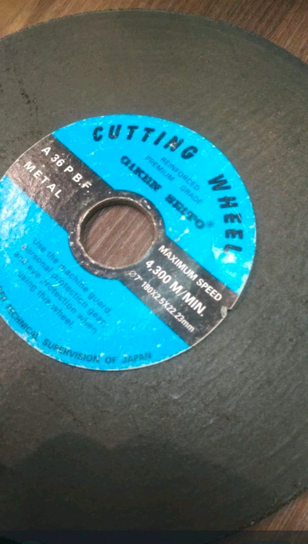 7" Cutting Wheel 2.5mm For Metal Cutting 