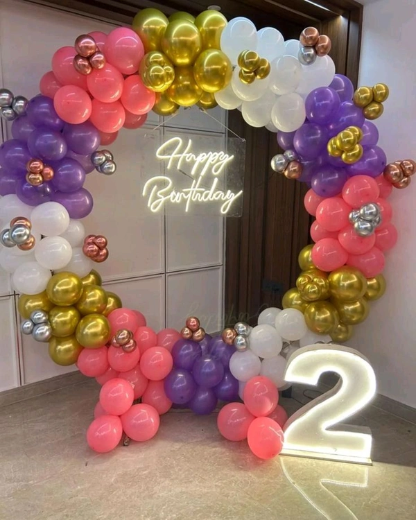 Colour Pop Birthday Setup