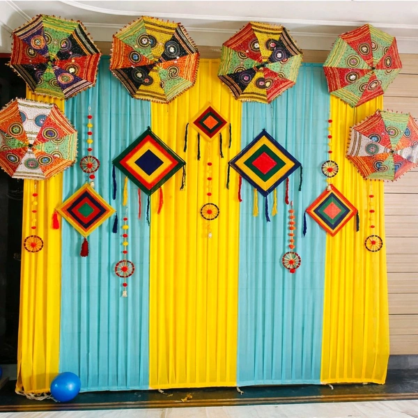 Vibrant Mehndi Magic Setup