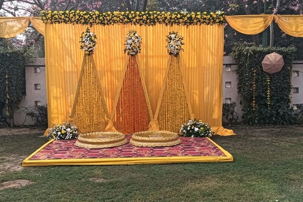 Haldi Decoration 
