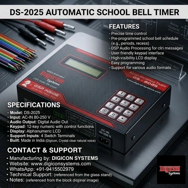 DIGICON SYSTEMS DS2025 Standard
