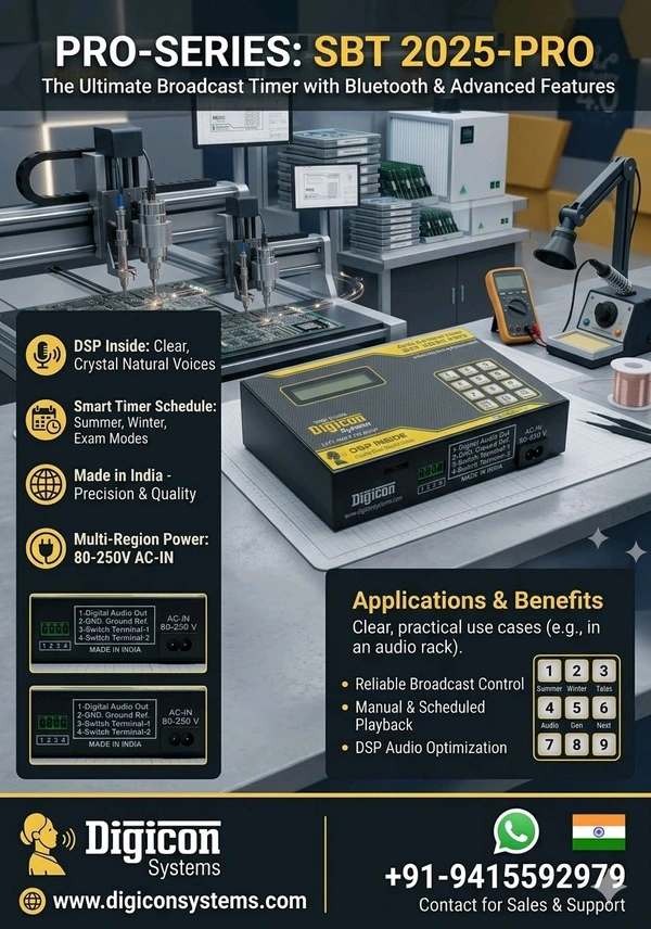 DIGICON SYSTEMS SBT2025 PRO PLUS