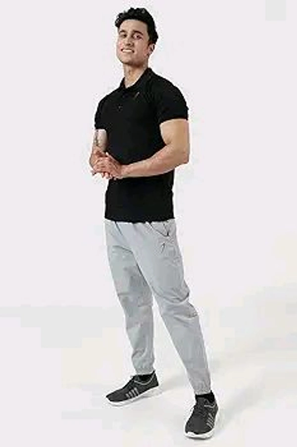 ⚡ Premium Men Polo T-Shirt | Slim Fit | Pique Texture | Short Sleeves | Reflective Branding - 2XL, White