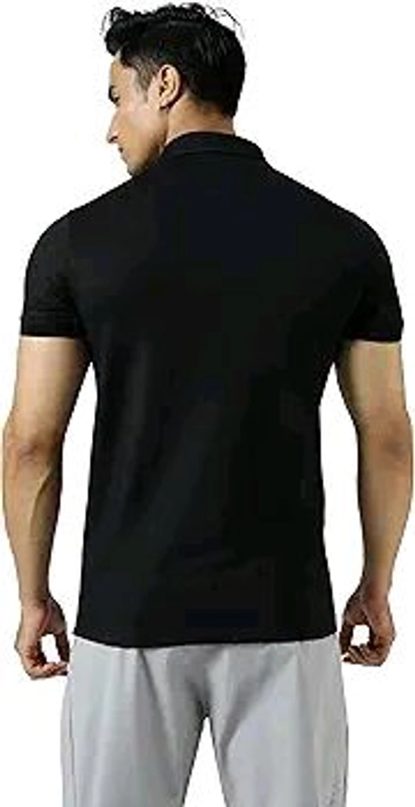 ⚡ Premium Men Polo T-Shirt | Slim Fit | Pique Texture | Short Sleeves | Reflective Branding - 2XL, White