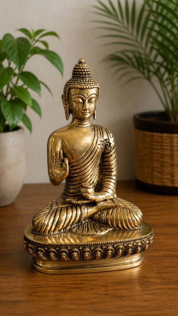 GS Decors Buddha 8''