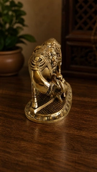 GS Decors Brass Cow And Calf 5''