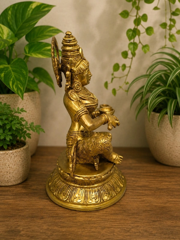 GS Decors Brass Annapoorani 10''