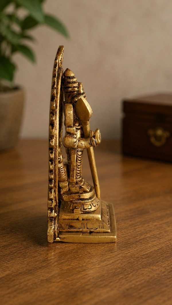 GS Decors Brass Arch Murugan Small 4.5''