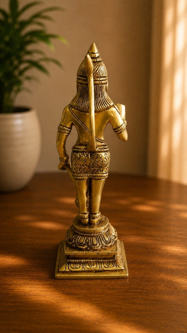 GS Decors Brass Hanuman 9.5''