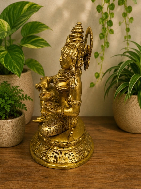 GS Decors Brass Kamakshi 10''