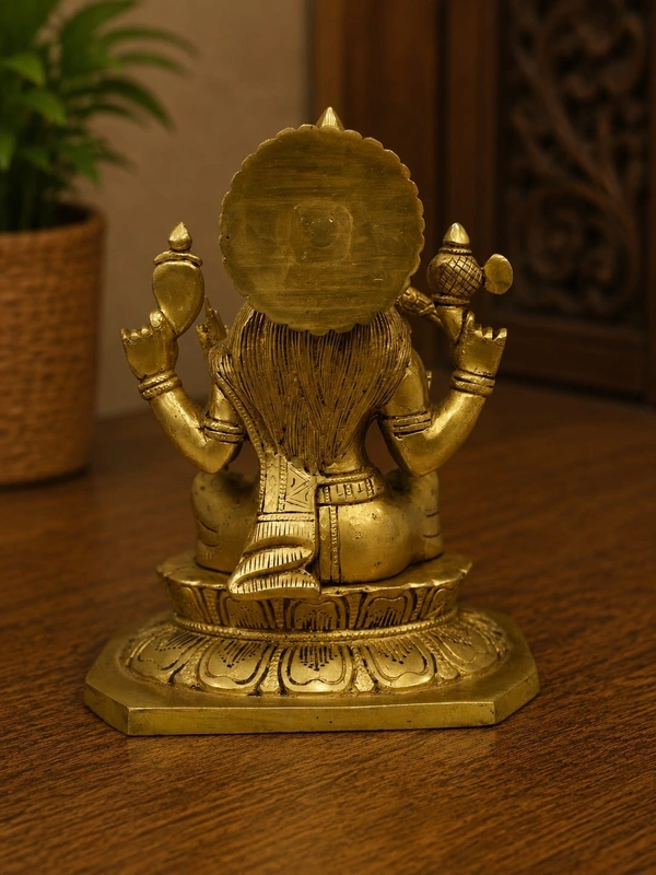 GS Decors Brass Kamatachi amman 9''