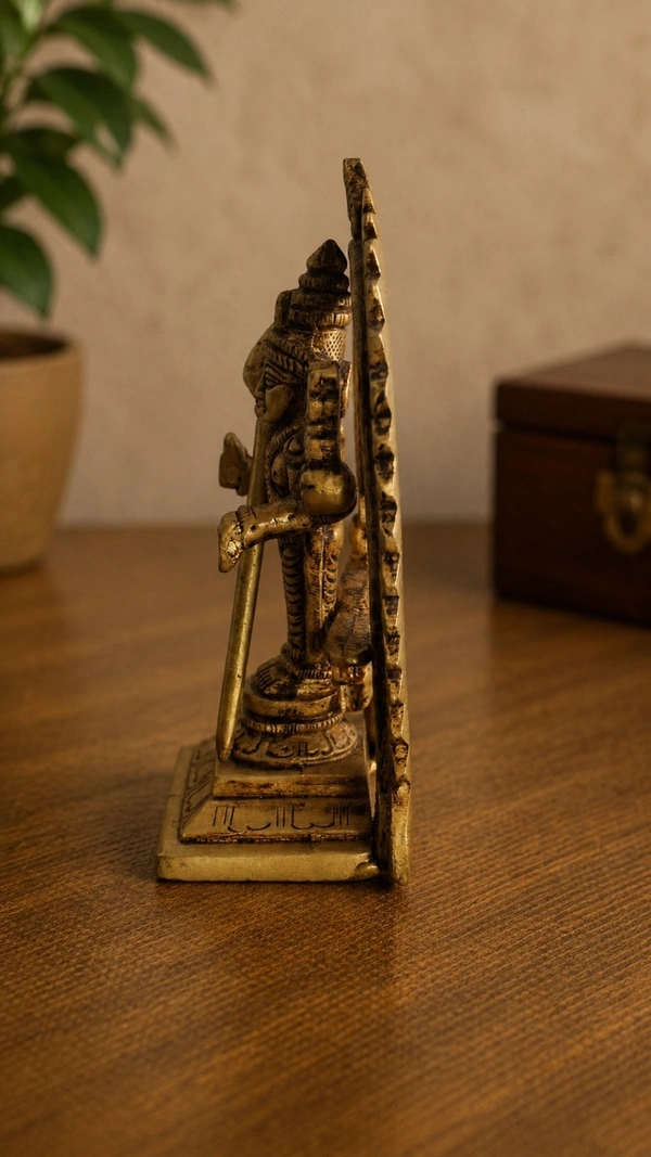 GS Decors Brass Arch Murugan Small 4.5''
