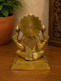 GS Decors Brass Lakshmi 7.5''