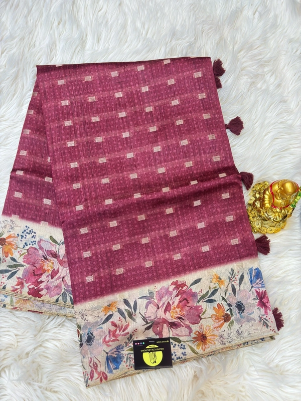 Tussar Zari Silk - Mandy
