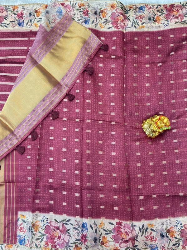 Tussar Zari Silk - Mandy