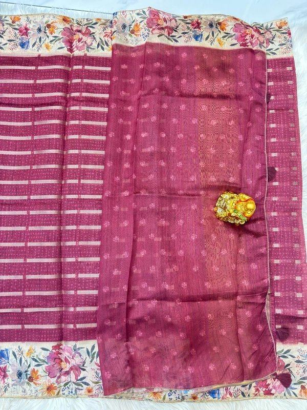 Tussar Zari Silk - Mandy