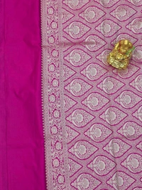 SEMI KATAN SILK - Magenta / Fuchsia