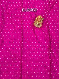 SEMI KATAN SILK - Magenta / Fuchsia