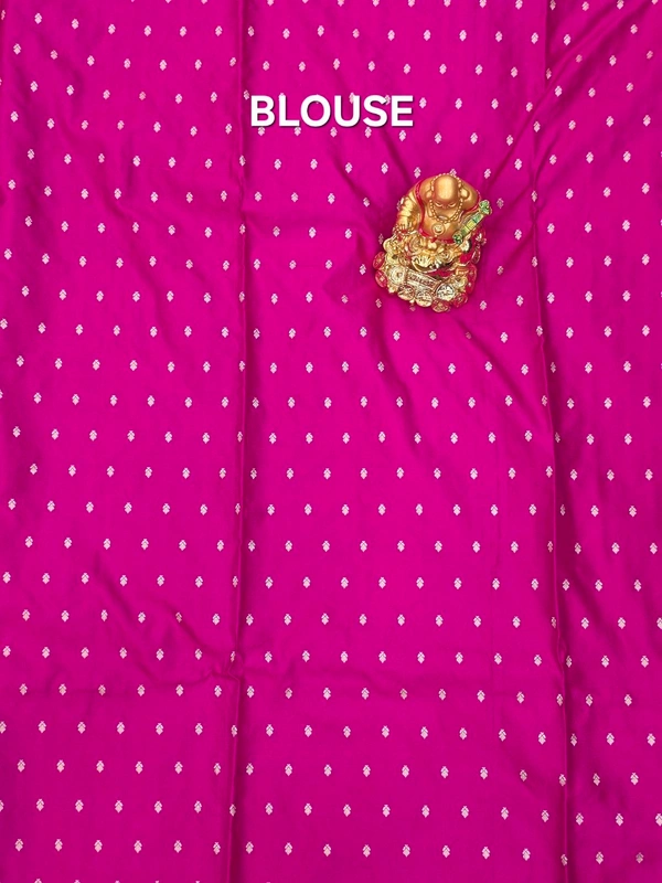 SEMI KATAN SILK - Magenta / Fuchsia