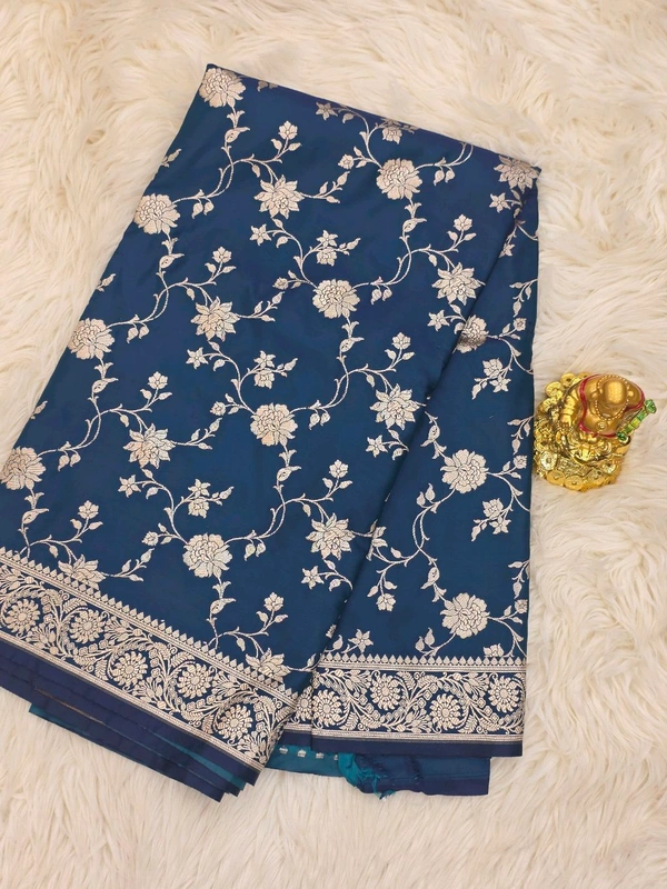 SEMI KATAN SILK - Prussian Blue