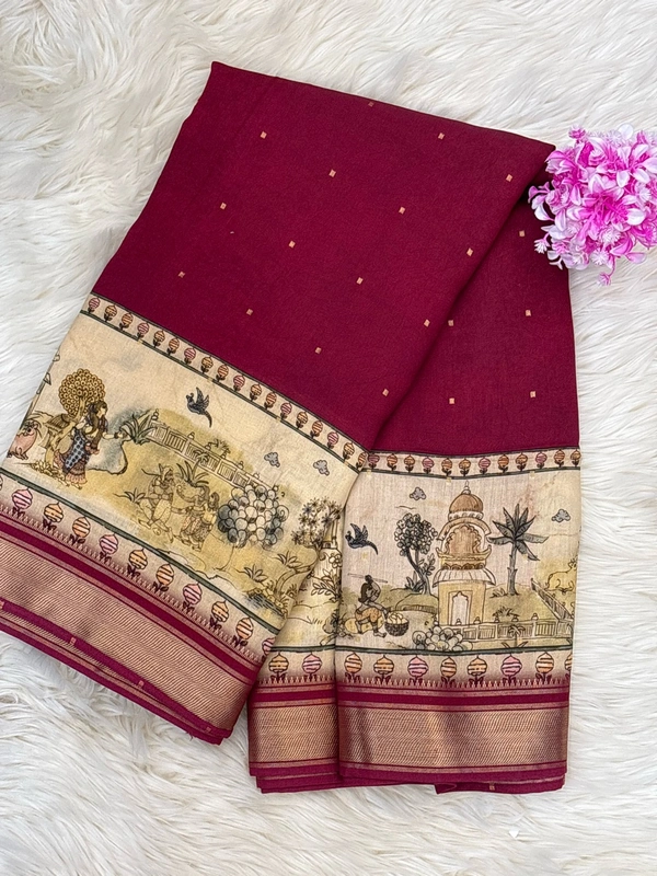 PURE MULCOTTON - Maroon