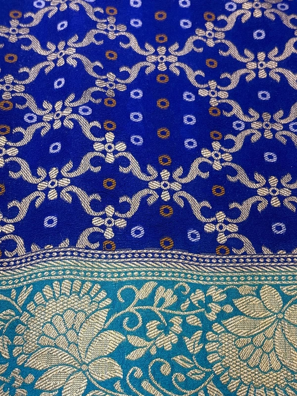 SEMI GEORGETTE - Blue